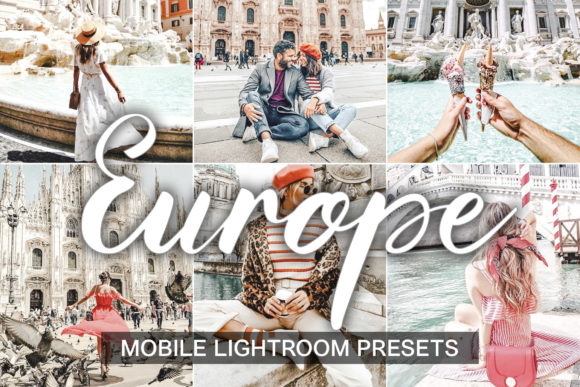 Download 15 Lightroom Mobile Presets EUROPE - Lightroom mobile Collection